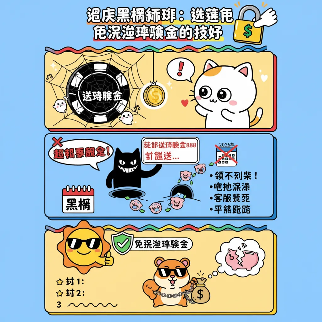 避開黑網陷阱：選擇免流水體驗金的技巧